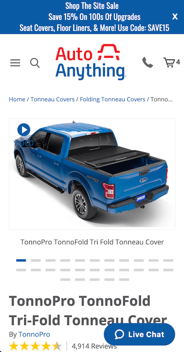E-Commerce Mobile Sample